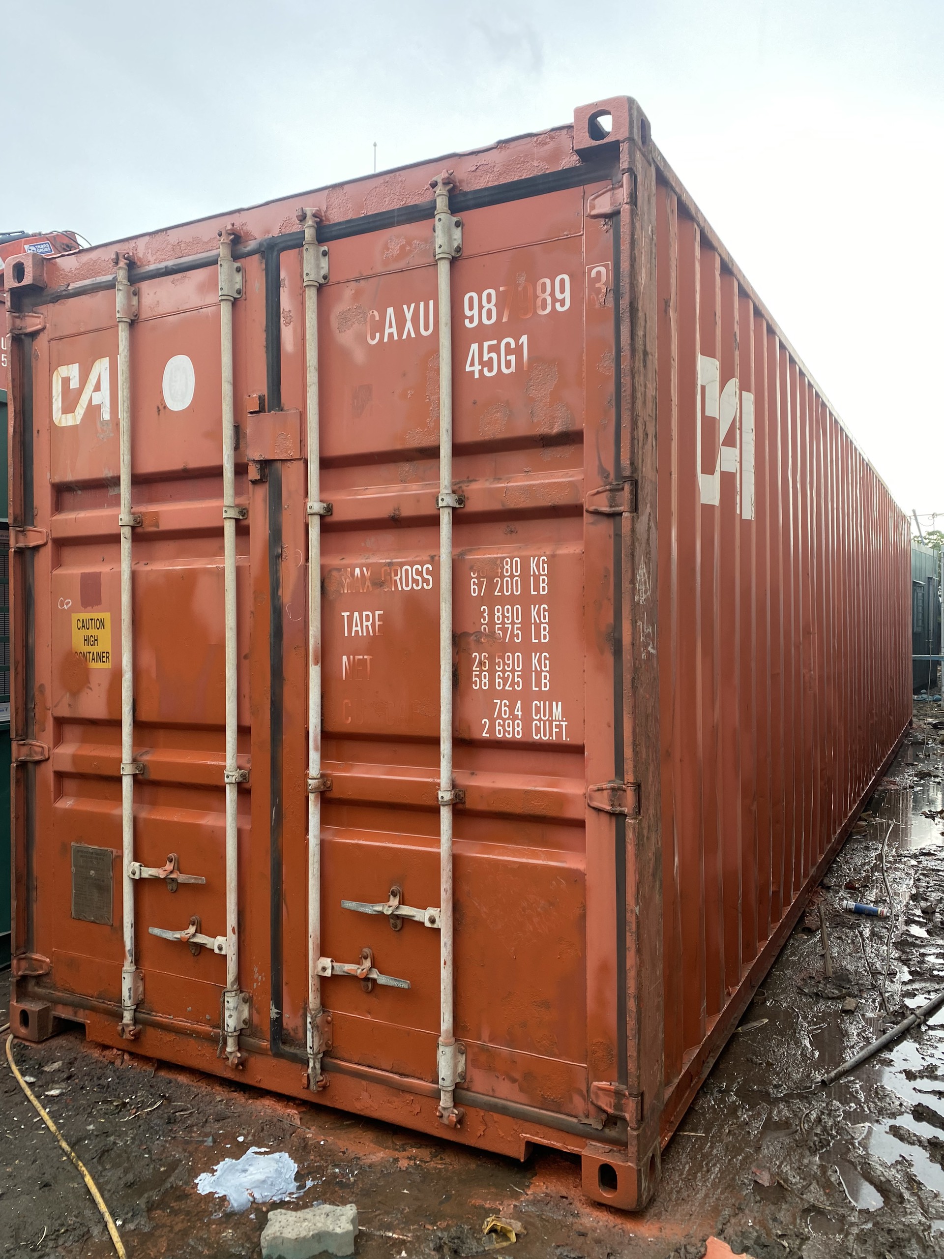 Container khô 40Hc thanh lí còn vài cái giá rẻ