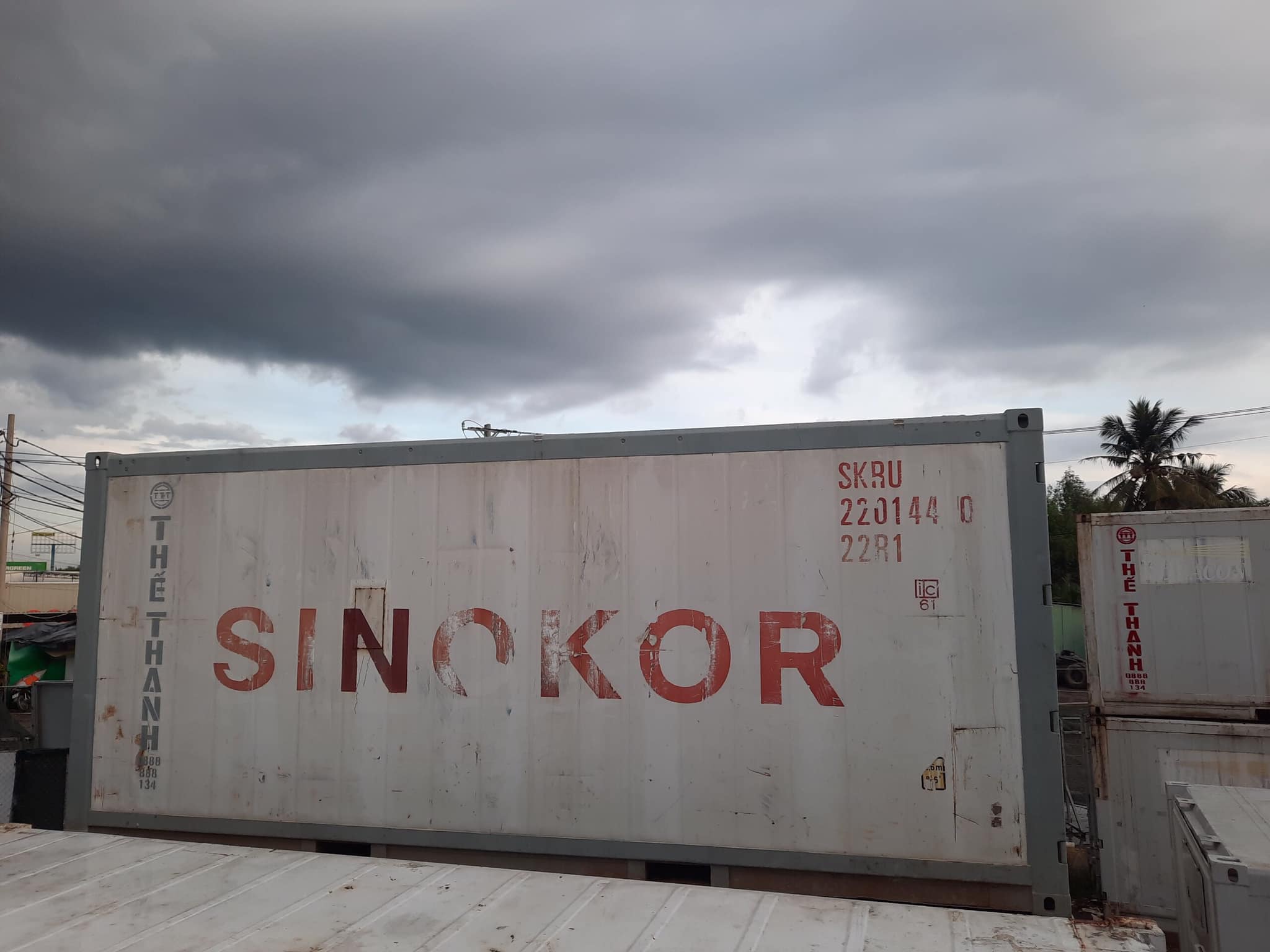 Container lạnh 20feet giá rẻ thanh lí cực tốt