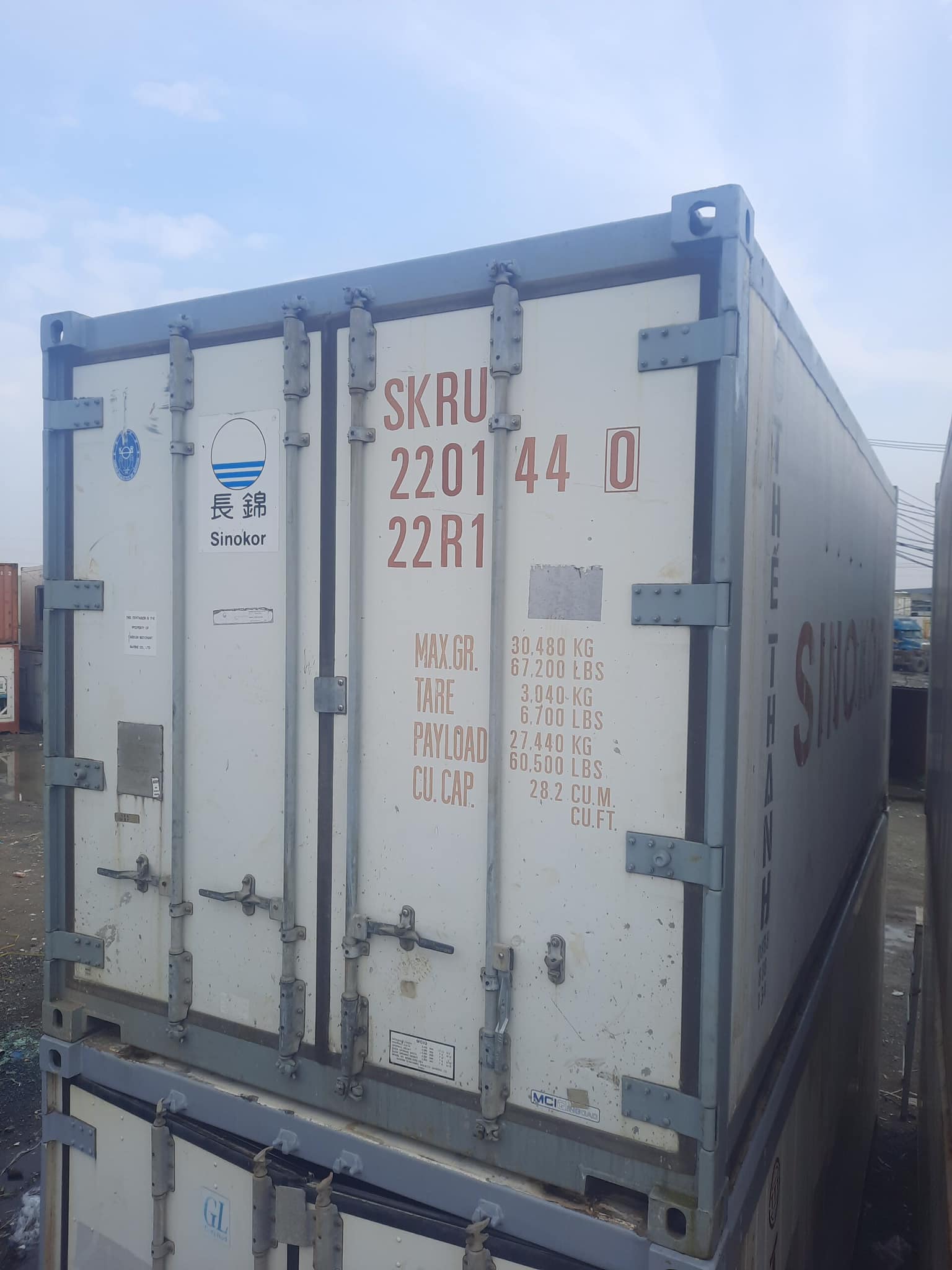 Container lạnh 20feet giá rẻ thanh lí cực tốt