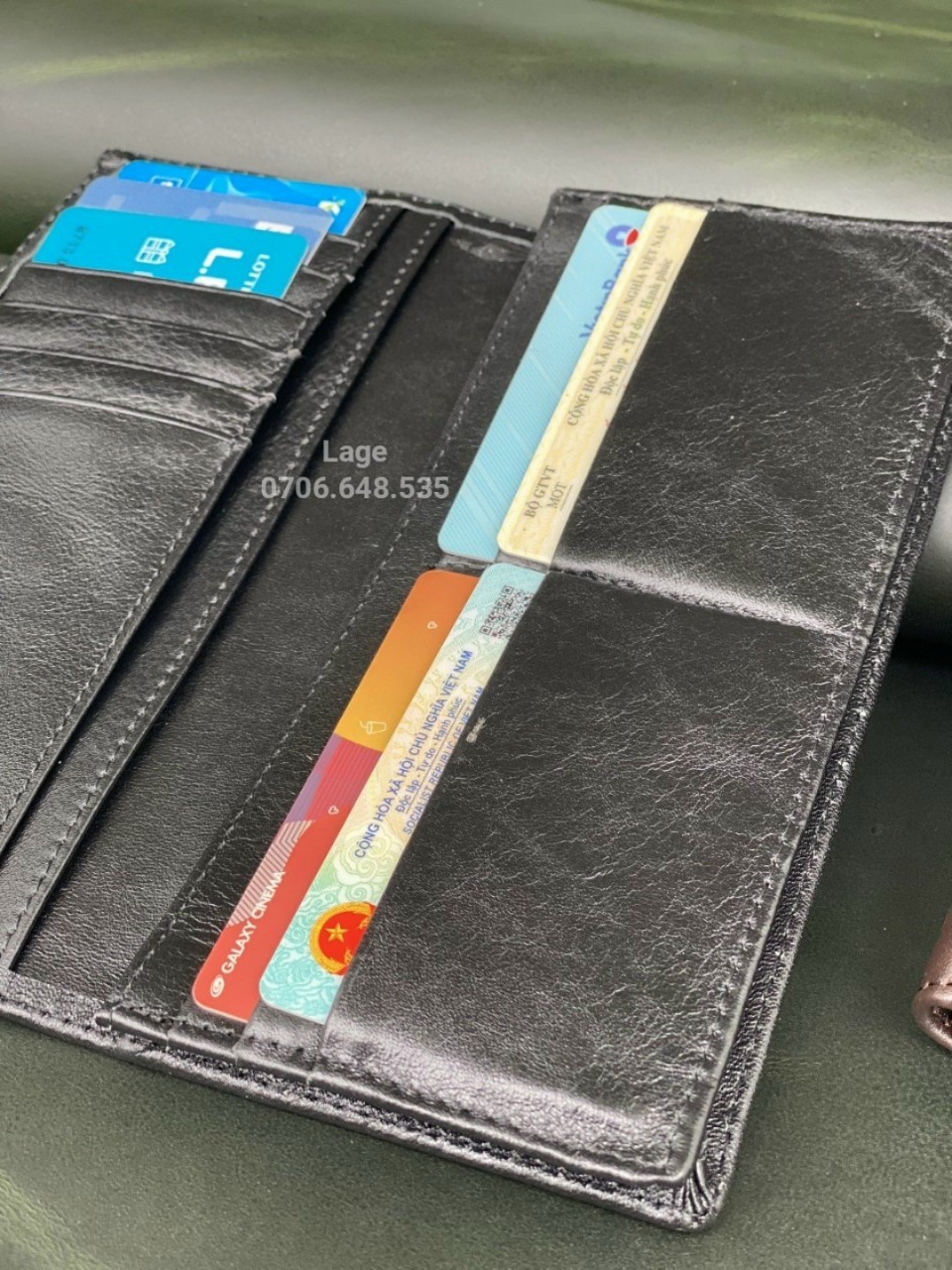 Ví cầm tay nappa súp lê. Giá sỉ xưởng 280k