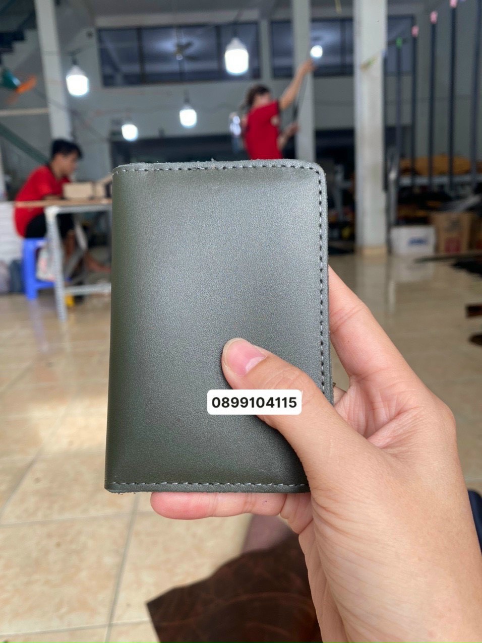 Xả kho lô ví da b,ò thật 45k đi số lượng 100 cái 