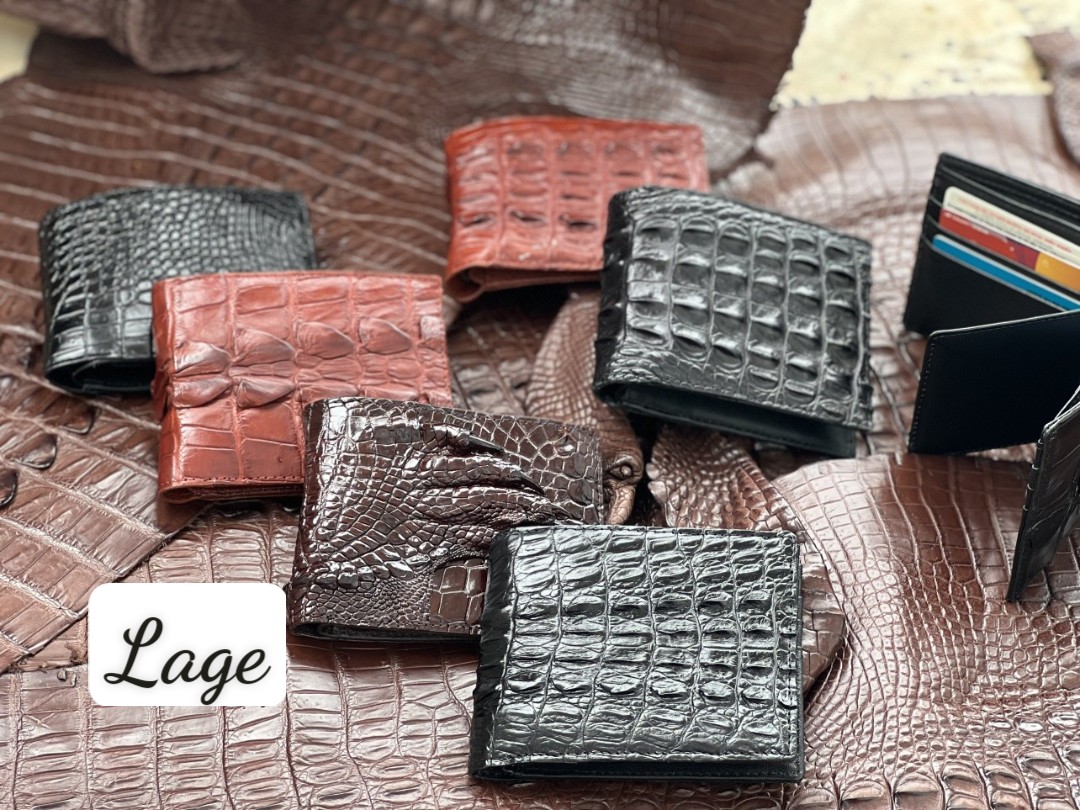 Ví Cá Sấu Một Mặt Chất Lượng Cho Anh Em (bán sỉ)