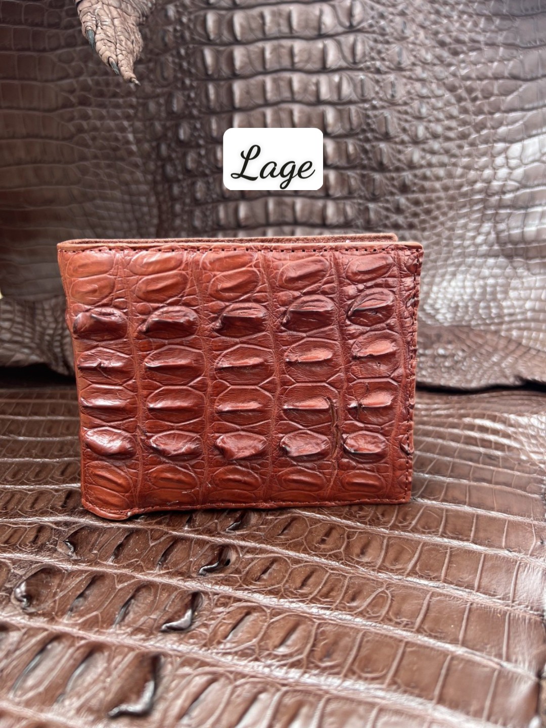 Ví Cá Sấu Một Mặt Chất Lượng Cho Anh Em (bán sỉ)
