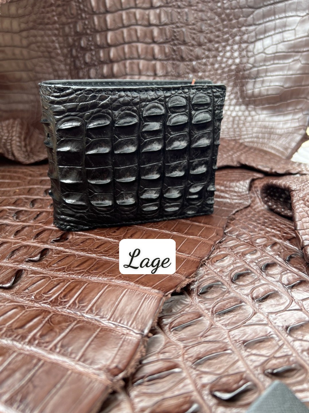 Ví Cá Sấu Một Mặt Chất Lượng Cho Anh Em (bán sỉ)