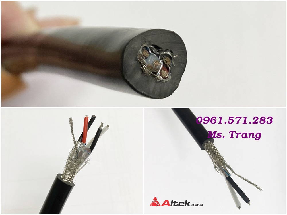 Cáp kết nối RS485- 18AWG 1pair vặn xoắn chống nhiễu