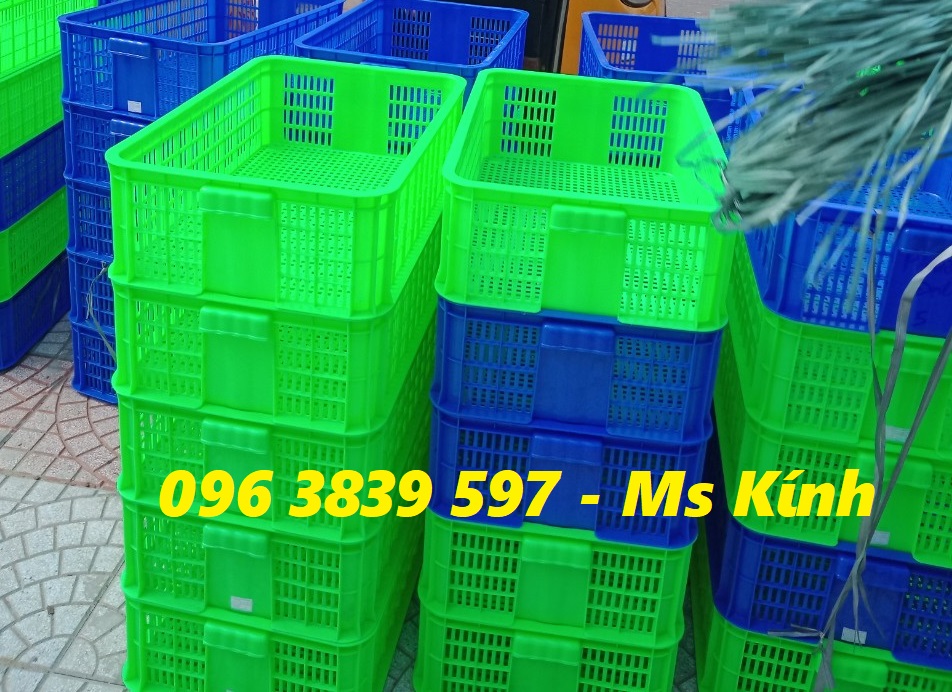 Sóng nhựa hở đựng hàng trái cây, nông sản trong siêu thị - 0963839597