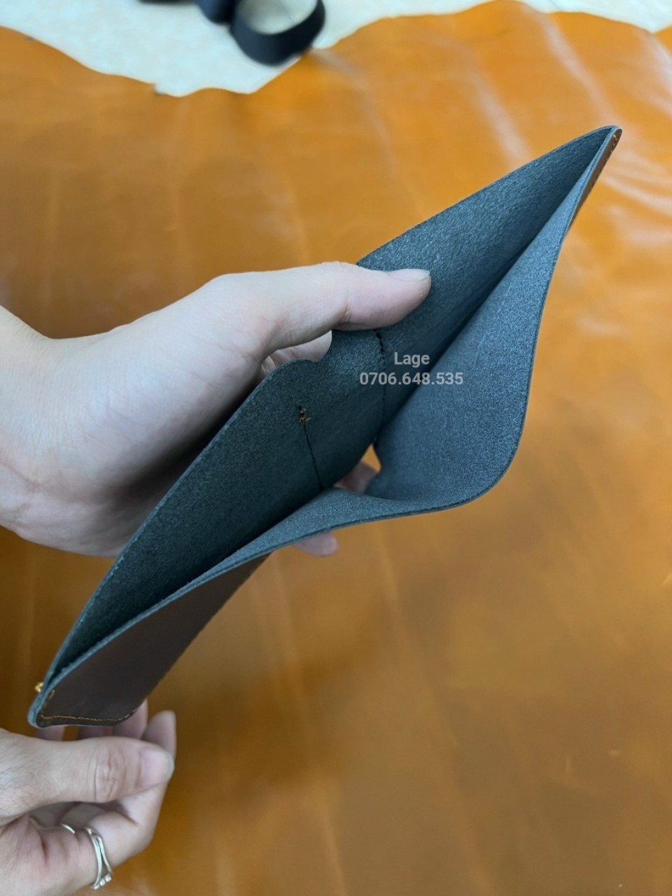 Ví da bò Toda siêu xinh nhỏ gọn. Sỉ 150k