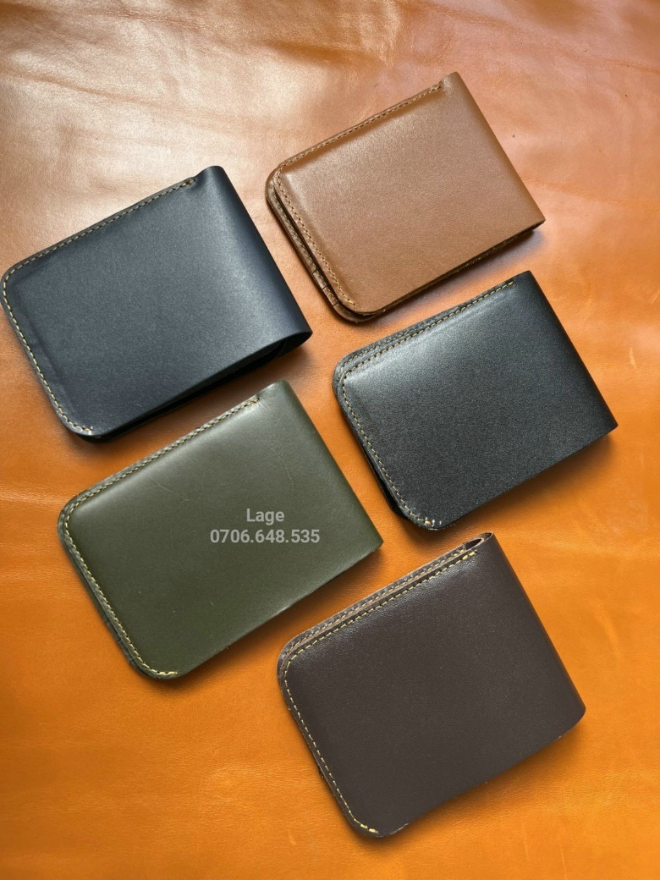 Ví da bò Toda siêu xinh nhỏ gọn. Sỉ 150k