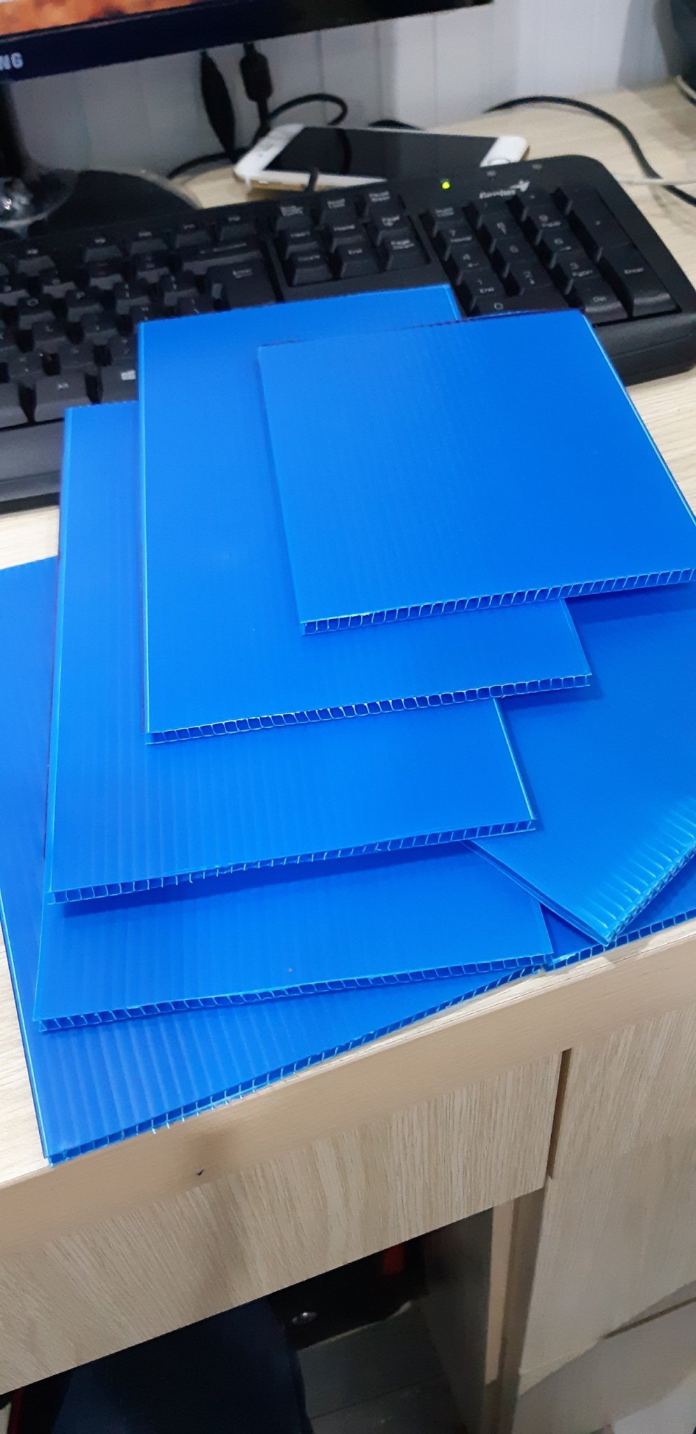 Tấm nhựa PP/Danpla độ dày 2mm, nhựa công nghiệp