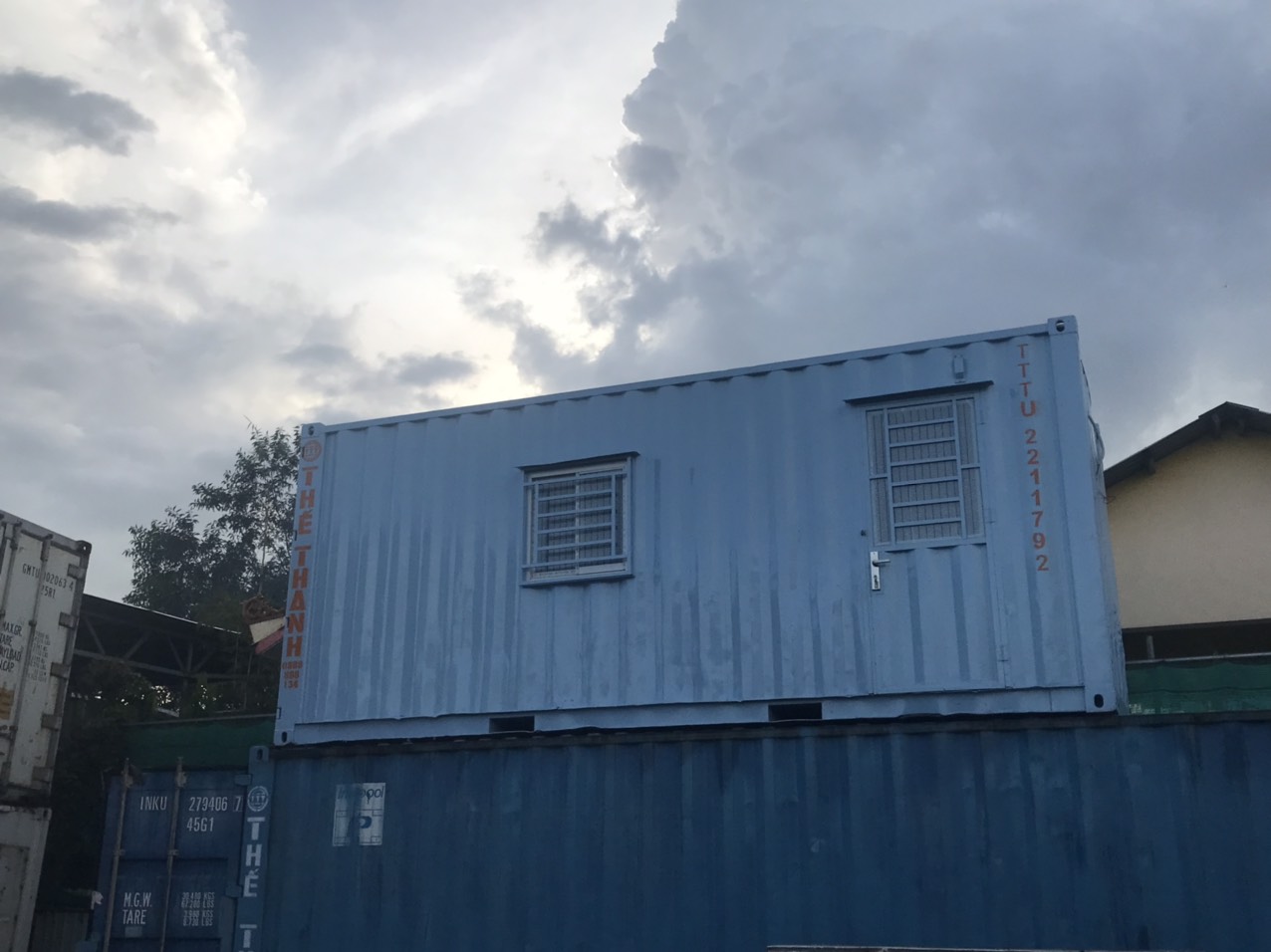 Container văn phòng lạnh 20ft giá rẻ thanh lí