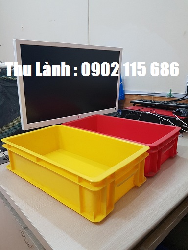 Thùng nhựa đặc H120 hoặc Sóng nhựa bít H120