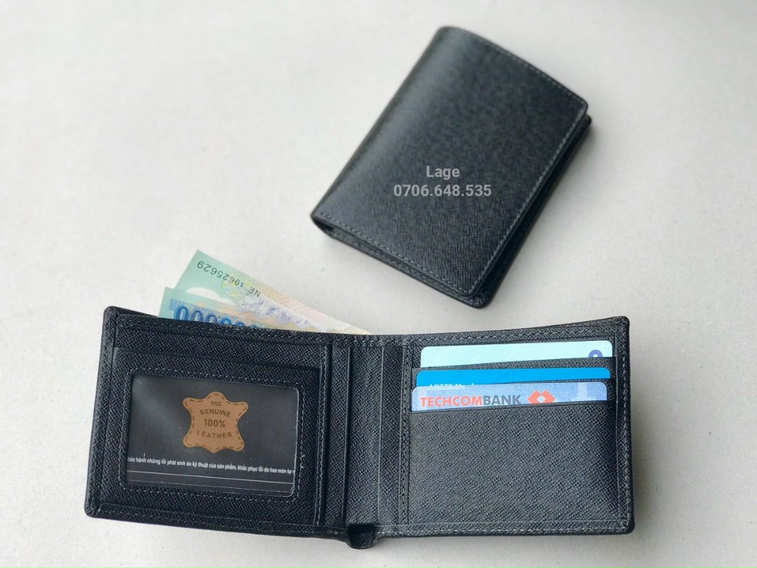 Ví da bò Taiga cao cấp. Giá sỉ xưởng 150k 