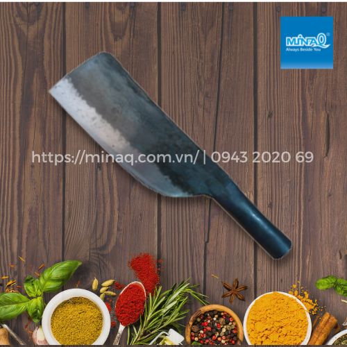 Dao tông chặt thịt, dao chặt cán sắt sắc bén