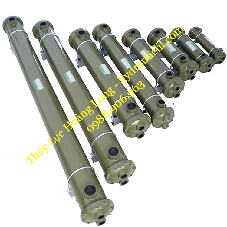 Bộ làm mát dầu thủy lực bằng nước dạng ống chính hãng
