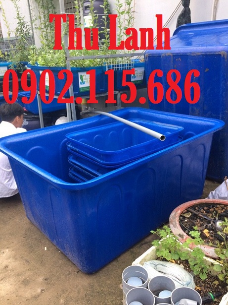 Thùng nhựa đựng nước dung tích lớn trữ nước, nuôi trồng 