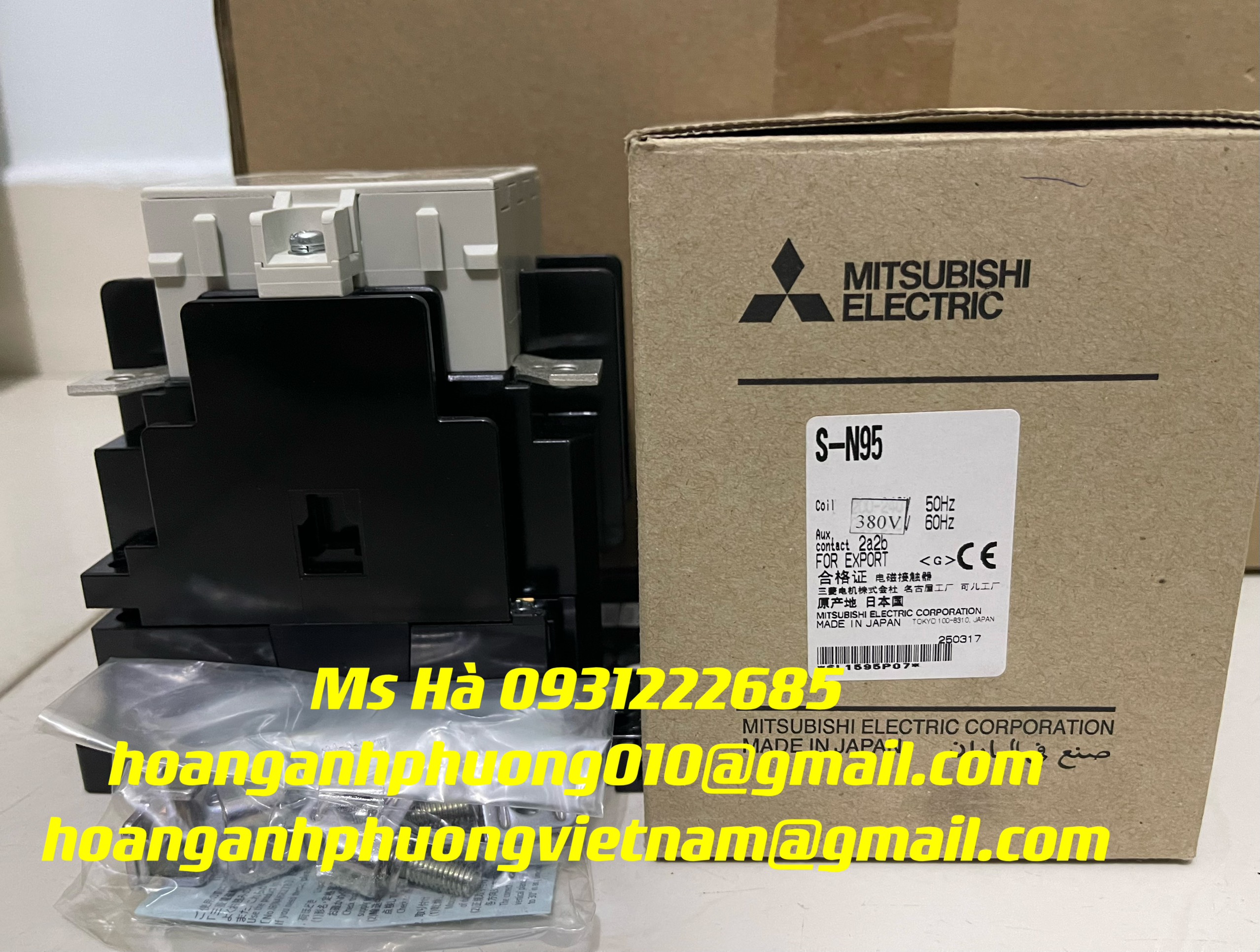 Khởi động từ dòng mitsubishi hàng mới S-N95