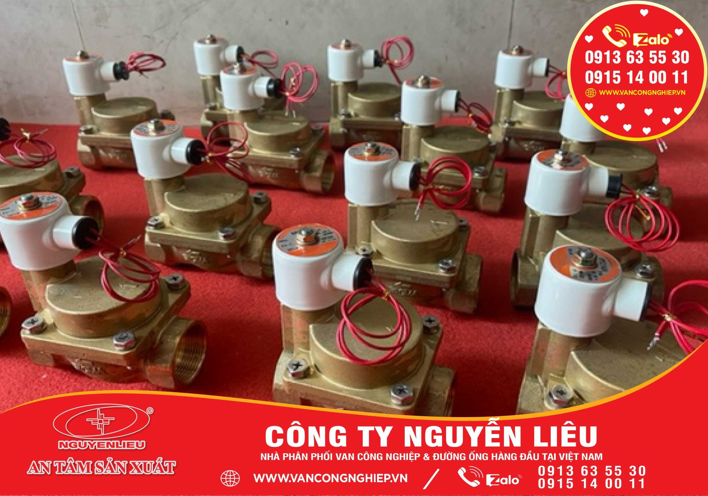 VAN ĐIỆN TỪ nhập khẩu hoàn toàn từ Hàn Quốc