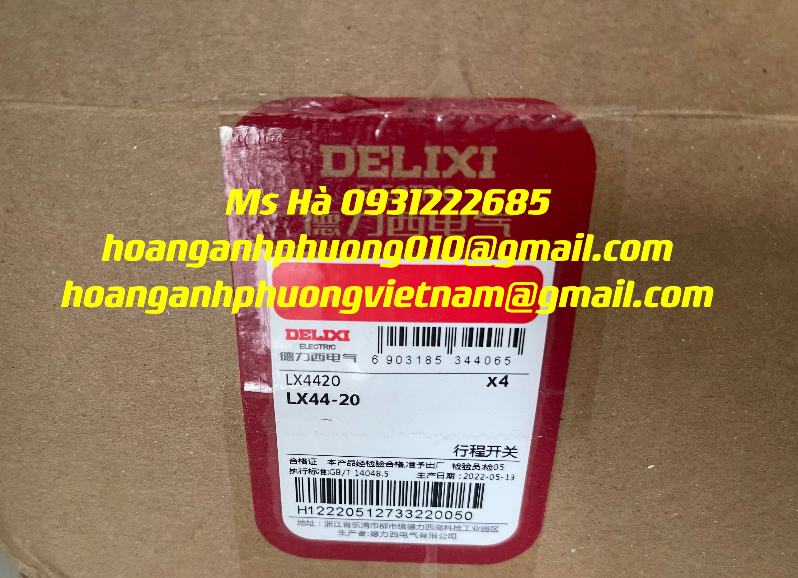 Hàng chính hãng - công tắc - LX44-20 delixi 