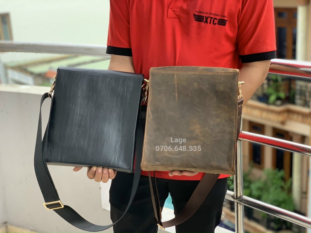 Cặp da bò từ da pia nguyên tấm cao cấp. 