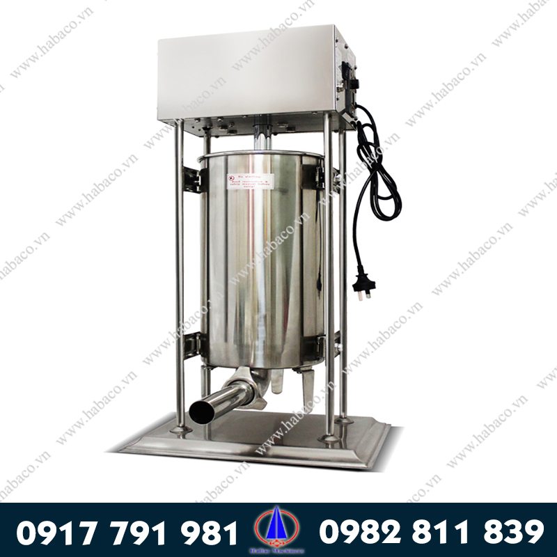 Máy  đùn  xúc  xích  điện  tự  động  15l