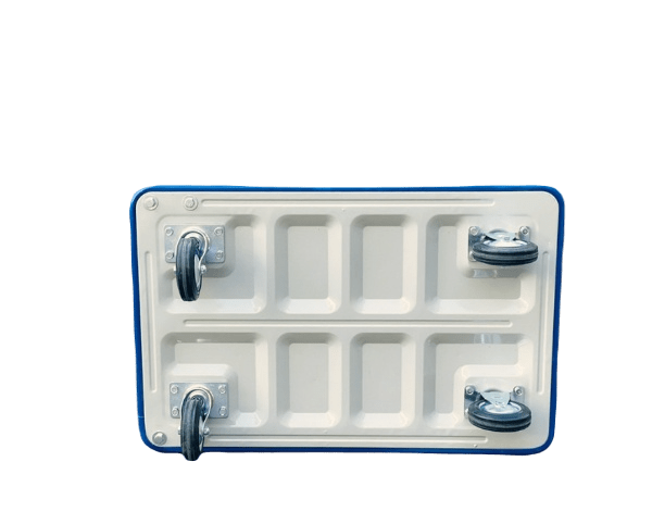 Xe đẩy hàng 4 bánh sàn thép, gấp gọn ST-0091