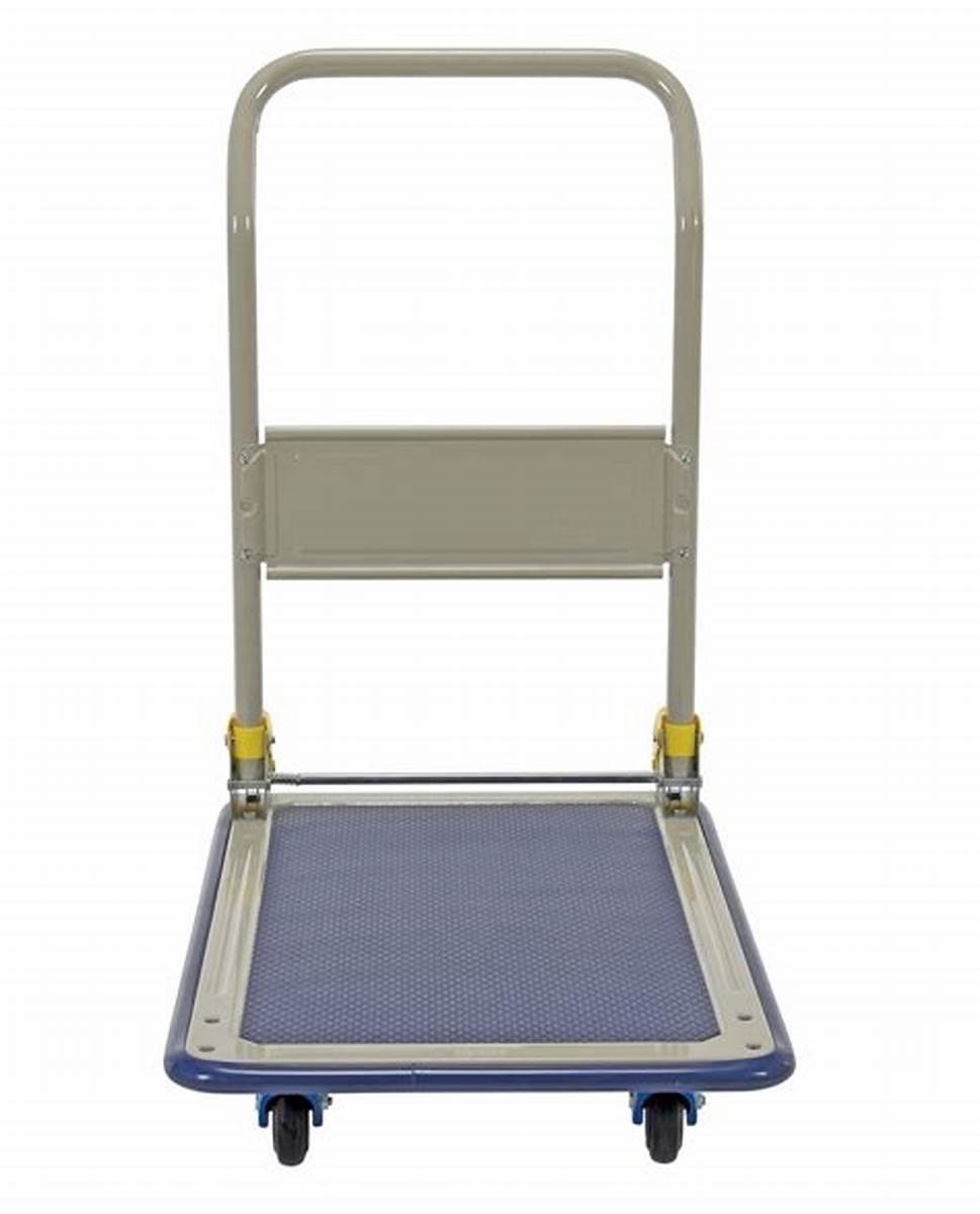 Xe đẩy hàng 4 bánh sàn thép, gấp gọn ST-0091