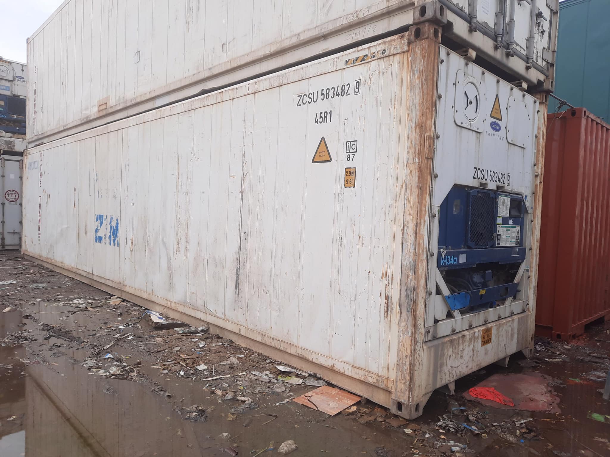 Container lạnh 20feet còn 1 cái thanh lí giá rẻ nhanh 