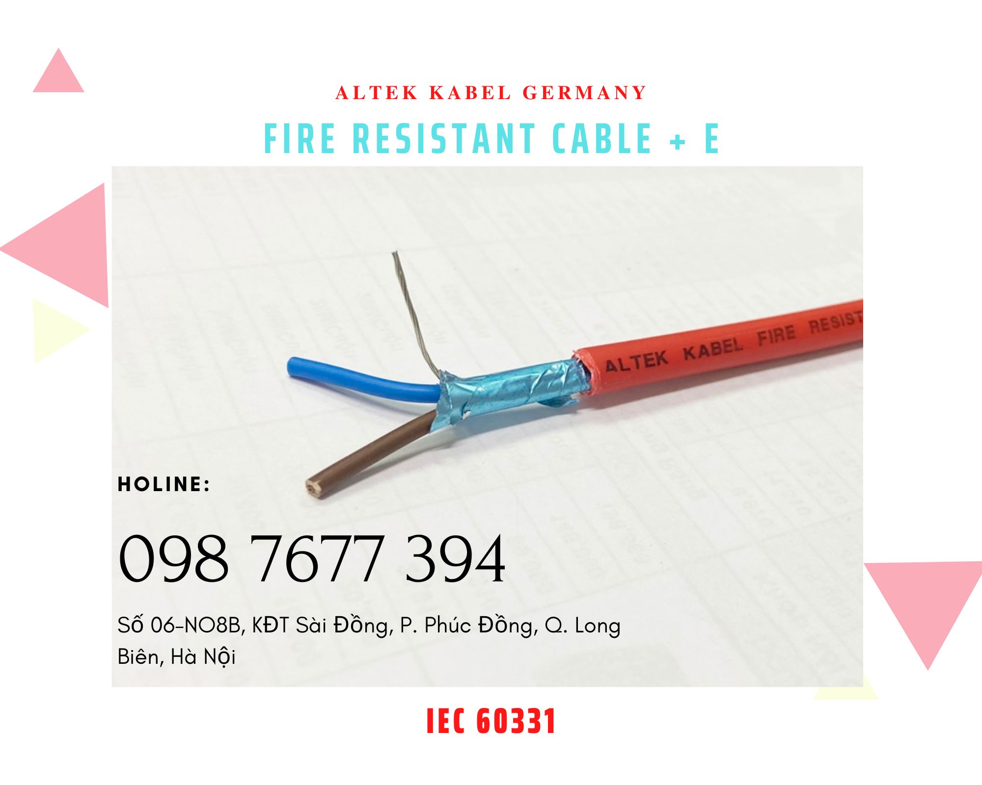 cáp tín hiệu chống cháy chống nhiễu toàn quốc