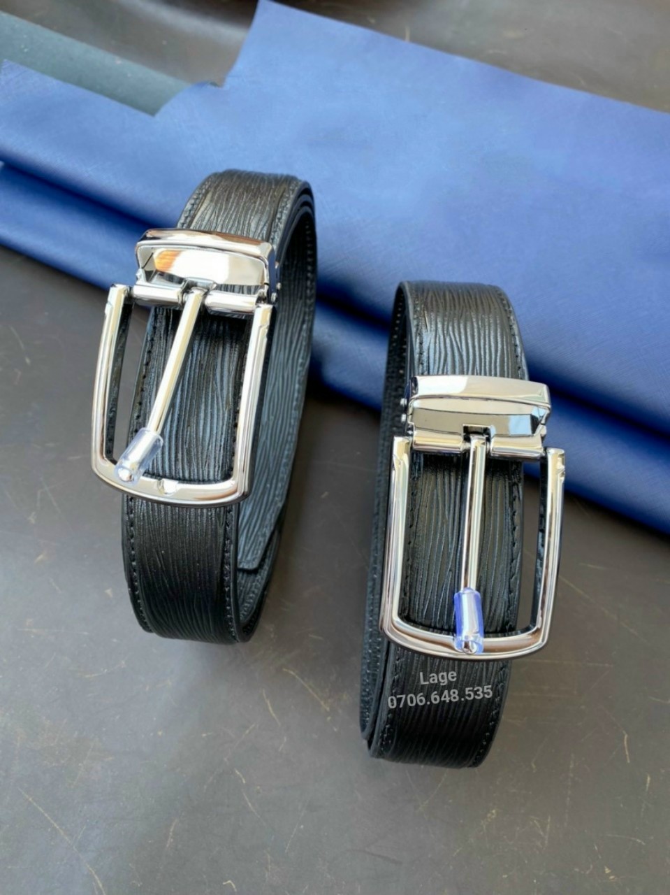 Dây lưng da bò Epi cao cấp, da pia hàng tuyển