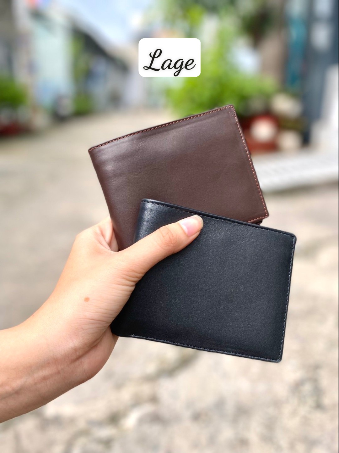 Ví da bò nappa mềm (giá sỉ tận xưởng không qua trung gian)