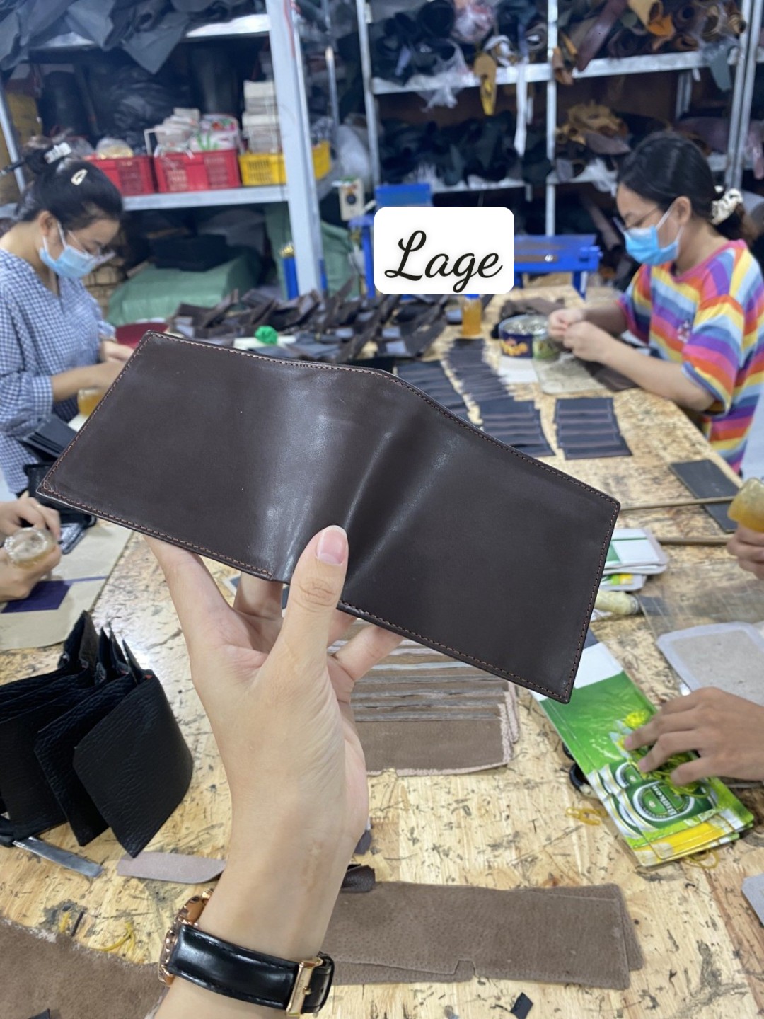 Ví da bò nappa mềm (giá sỉ tận xưởng không qua trung gian)