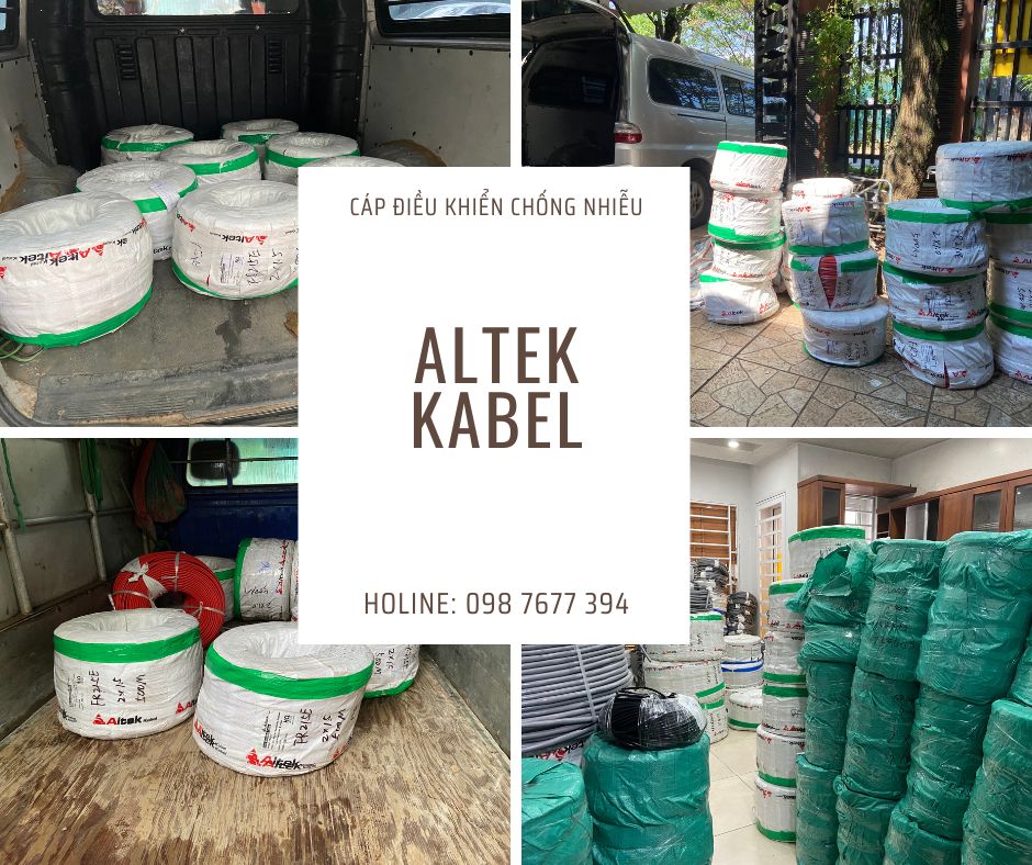 phân phối cáp điều khiển chống nhiễu chính hãng