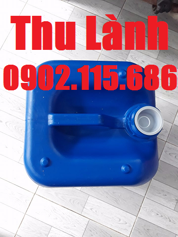   Can nhựa 20 lít vuông sản xuất từ nhựa nguyên sinh HDPE