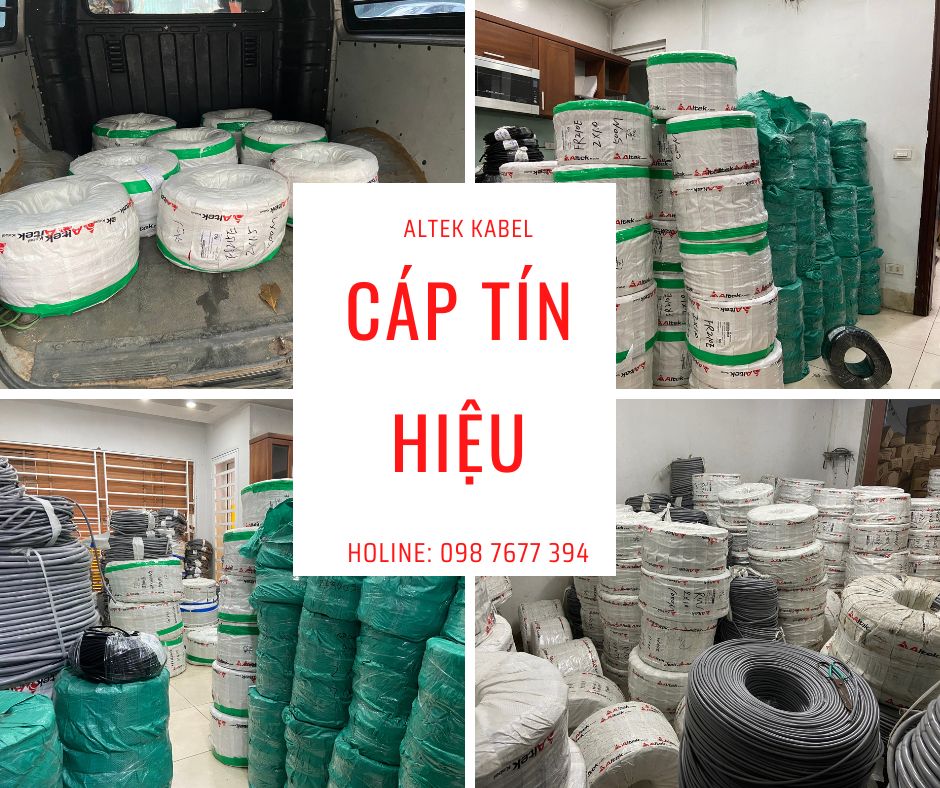 cáp tín hiệu chống nhiễu 18AWG chính hãng