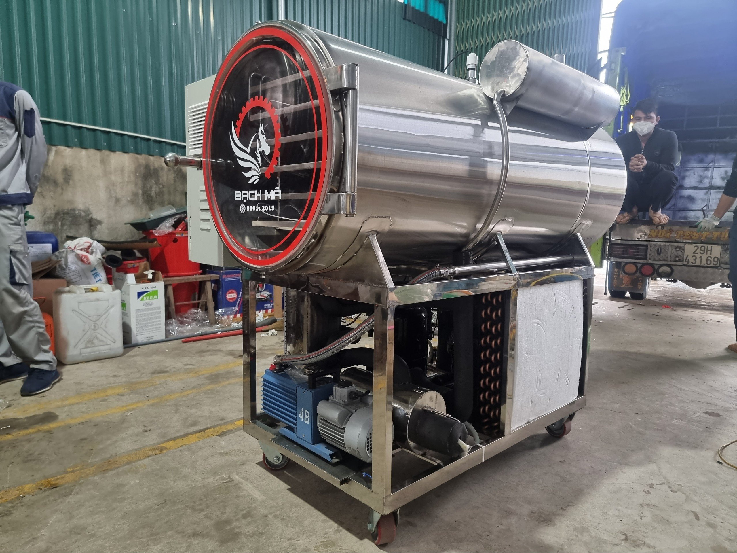 Máy sấy thăng hoa 5kg/mẻ - Máy sấy hoa quả gia đình