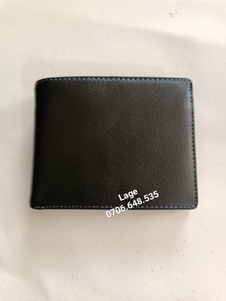 Ví nappa có lá. Hàng da bò tuyển cao cấp 