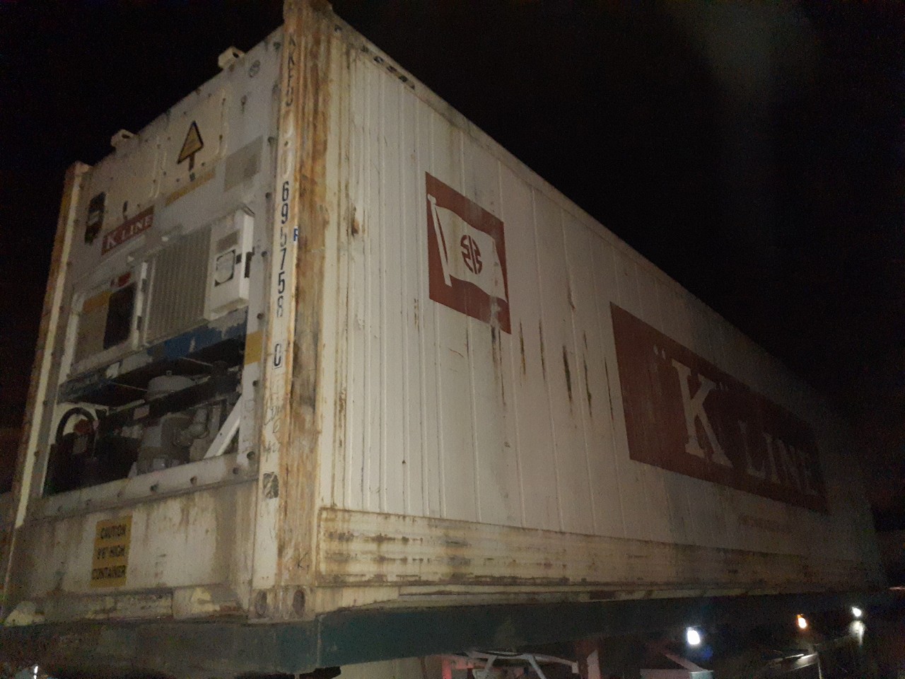 Container lạnh 40feet cont zim thanh lí của hãng tàu 