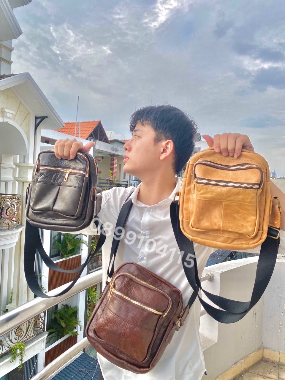 Xưởng chuyên sản xuất hàng đồ nam thời trang da b,ò thật 