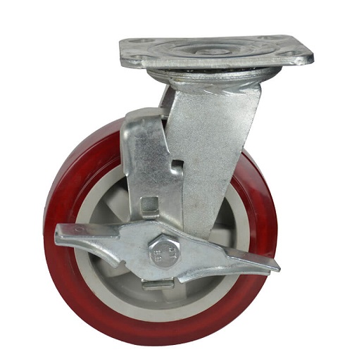 Bánh xe đẩy PU, bánh xe đẩy hàng công nghiệp