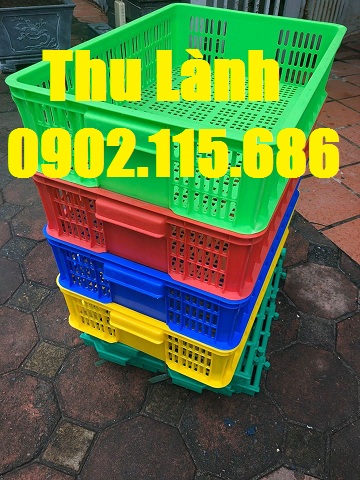 Sóng nhựa hở H150 kích thước 610x420x150