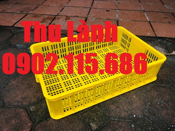 Sóng nhựa hở H150 kích thước 610x420x150