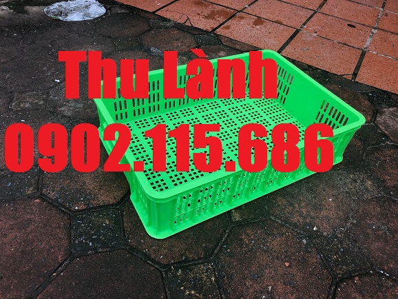 Sóng nhựa hở H150 kích thước 610x420x150