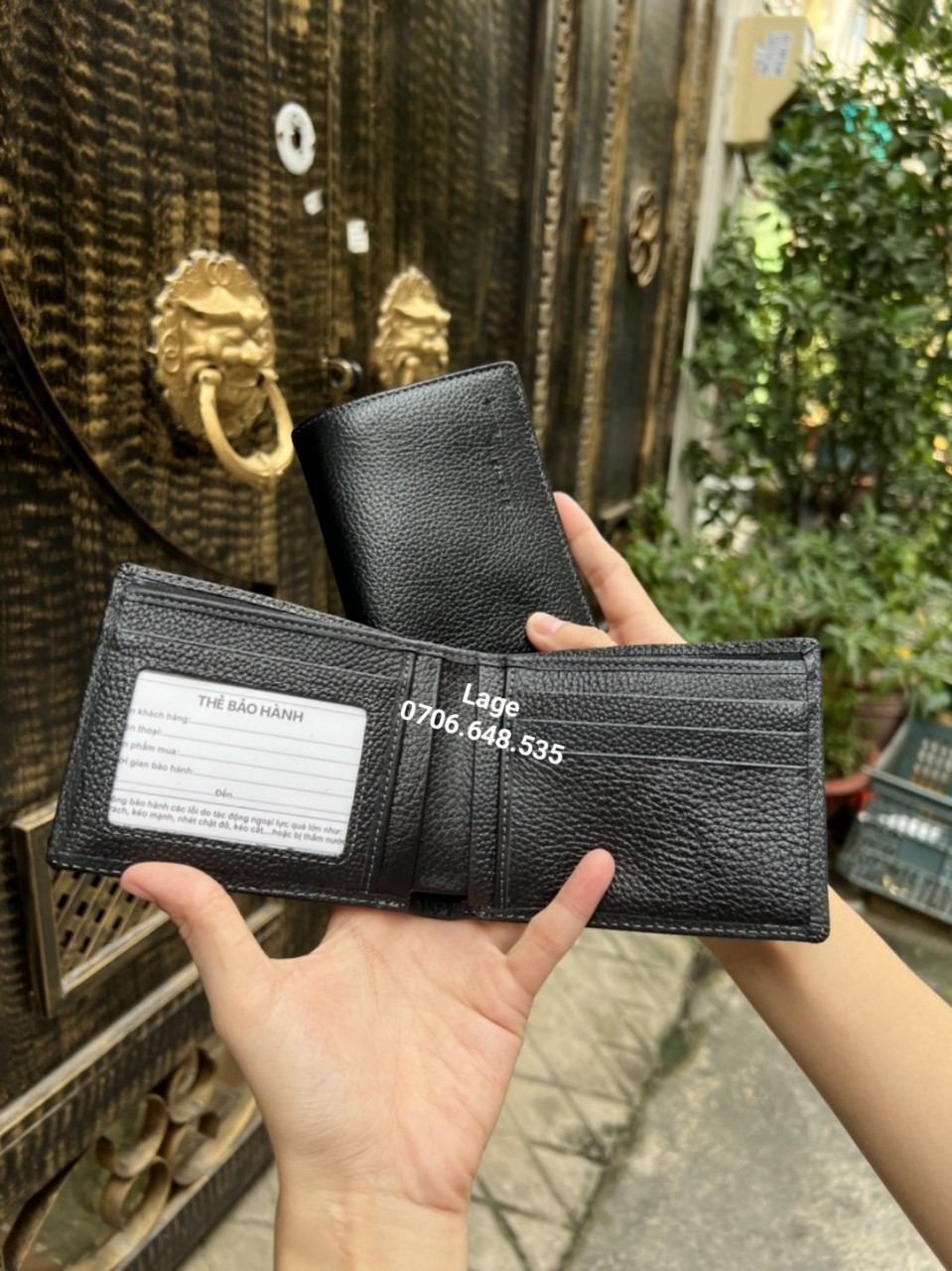 Ví miu hạt da bò hàng cao cấp loại 1, hàng tuyển 
