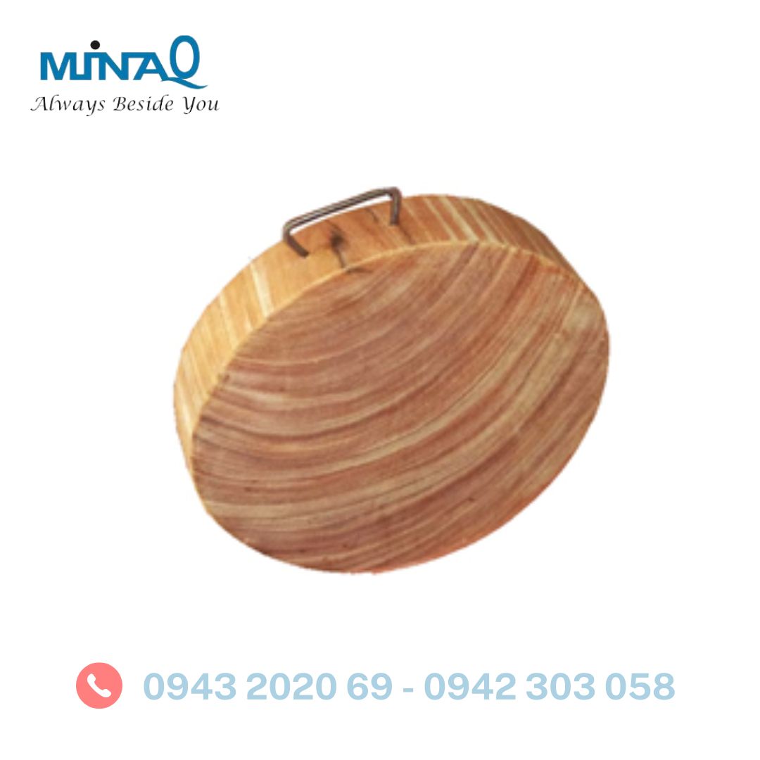 Thớt gỗ tròn, thớt gỗ tự nhiên cao cấp  MinaQ