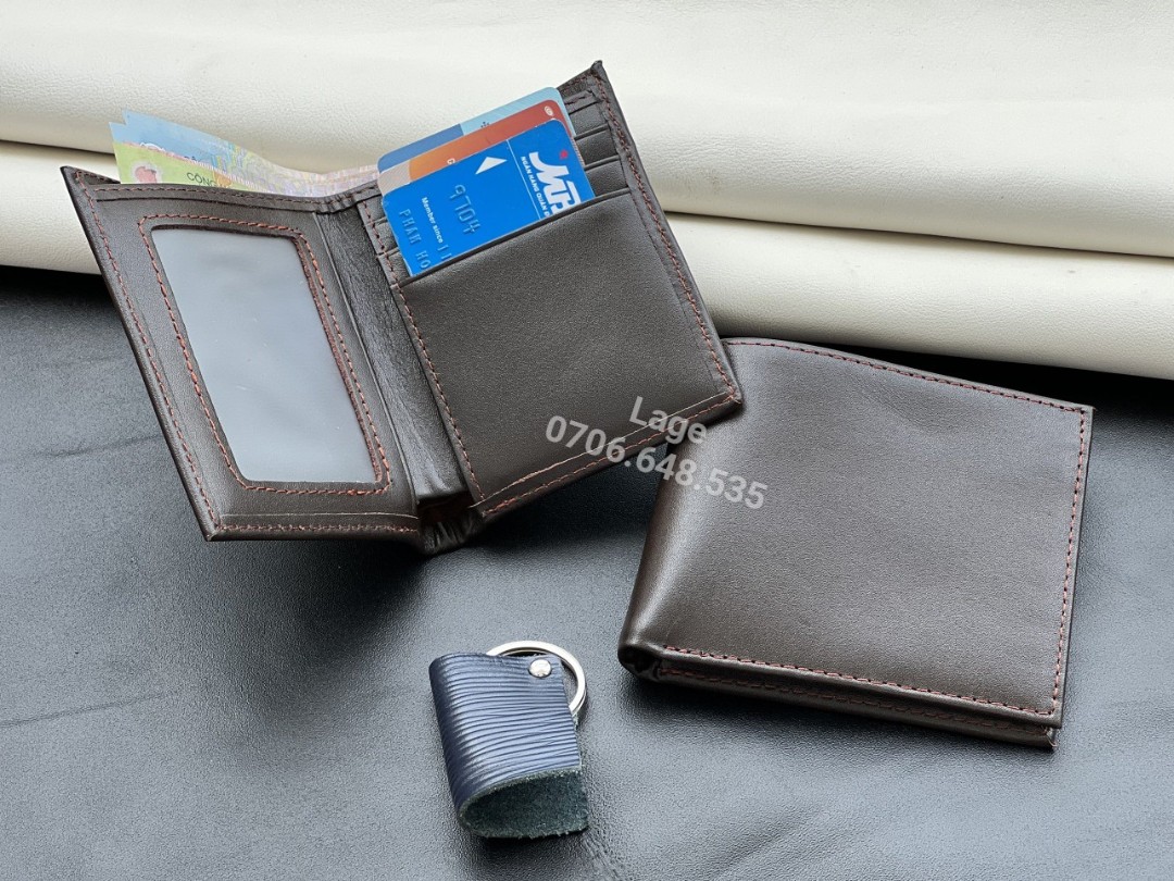 VÍ MINI CHÂN KIM, HÀNG DA BÒ TẬN XƯỞNG GIÁ SỈ 65K