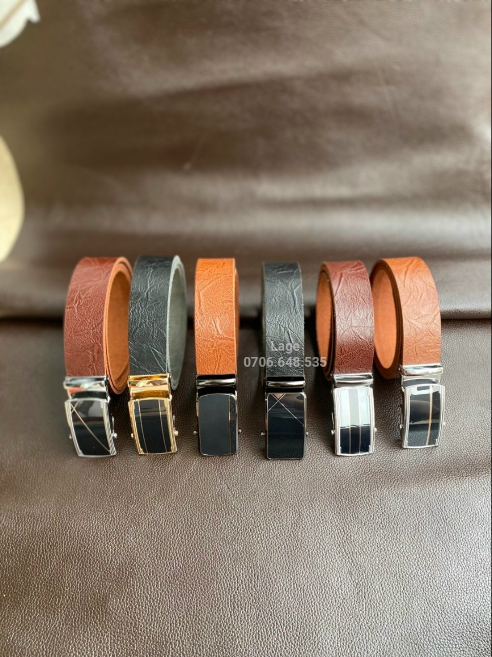 Dây lưng da bò LATIGO lắp đầu lăn. Giá sỉ 170k 