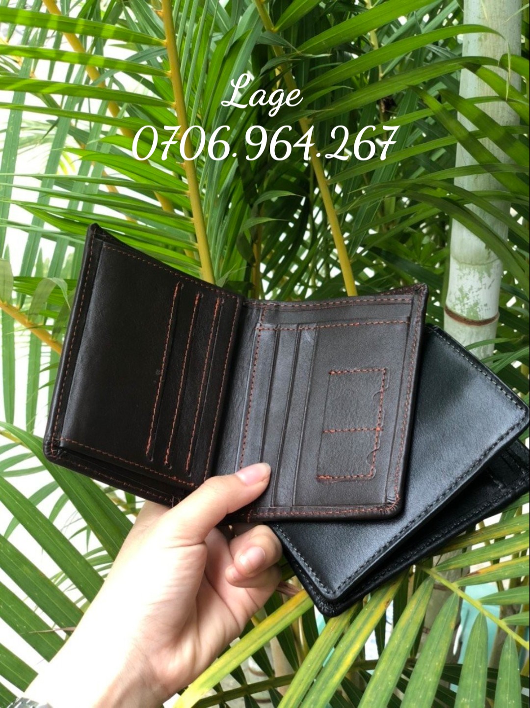 Ví Nappa Nối Lá (mẫu hot trên thị trường)