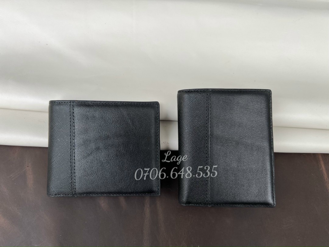 Ví da bò Nappa phối Saffiano. Giá sỉ xưởng 