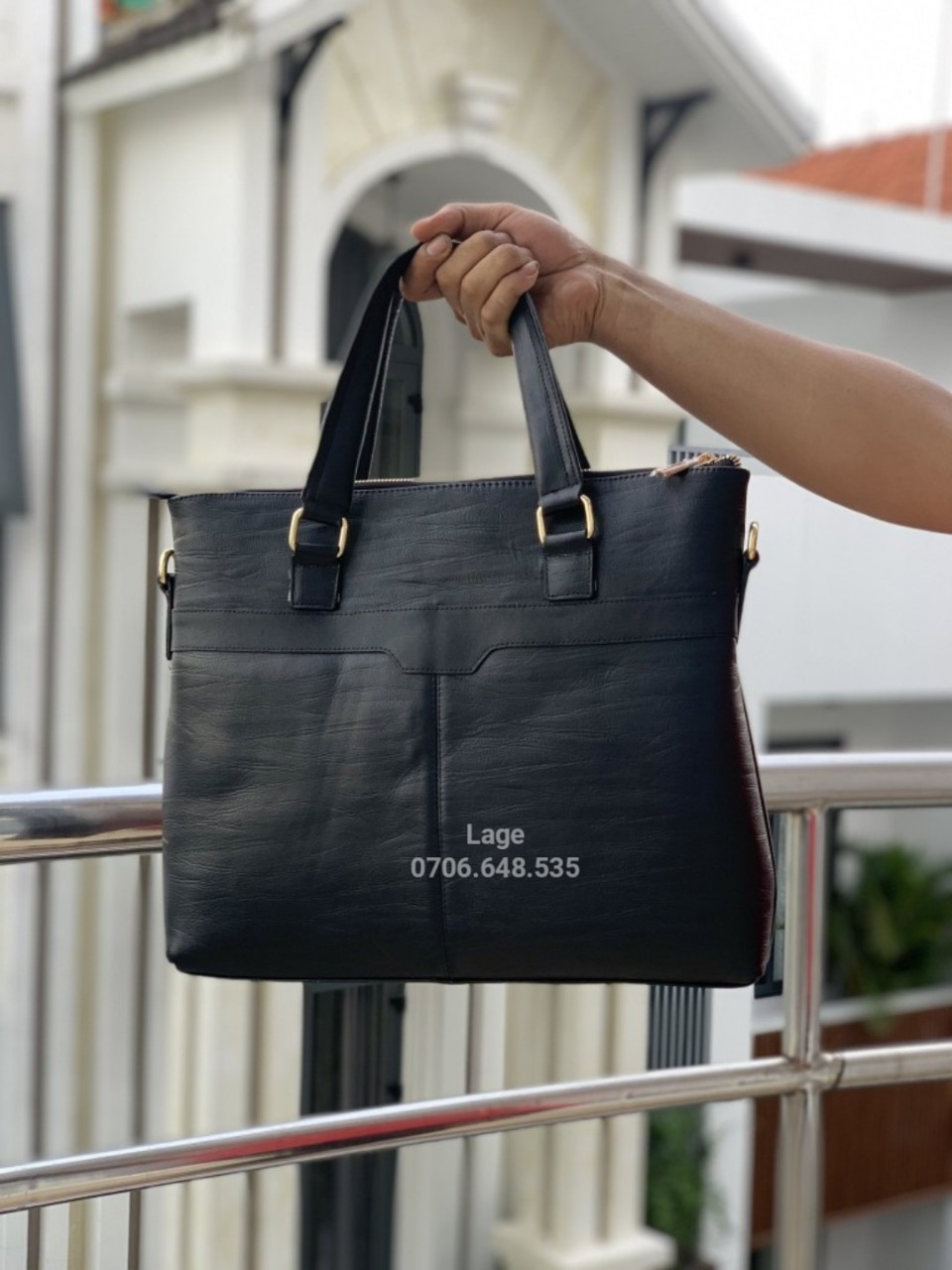 Túi laptop doanh nhân da bò. Giá sale sỉ 950k