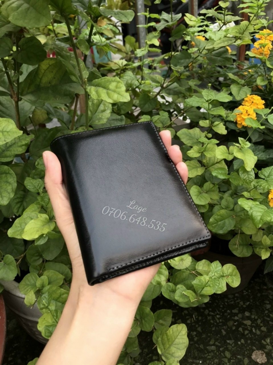 Ví da bò Nappa độn form. Giá sỉ xưởng 1xx